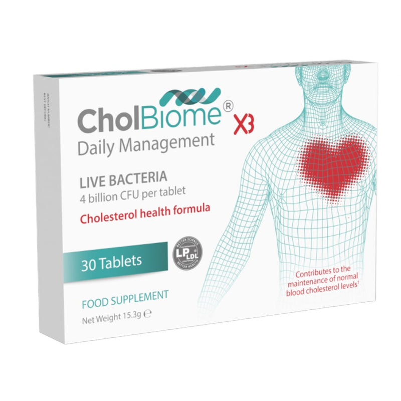 CholBiomeCH Probiotic Supplement, 40 Tablets