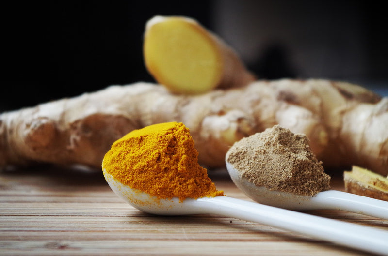Turmeric and ginger healthy breakfast